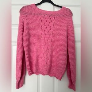 Francesca’s Pink Sweater